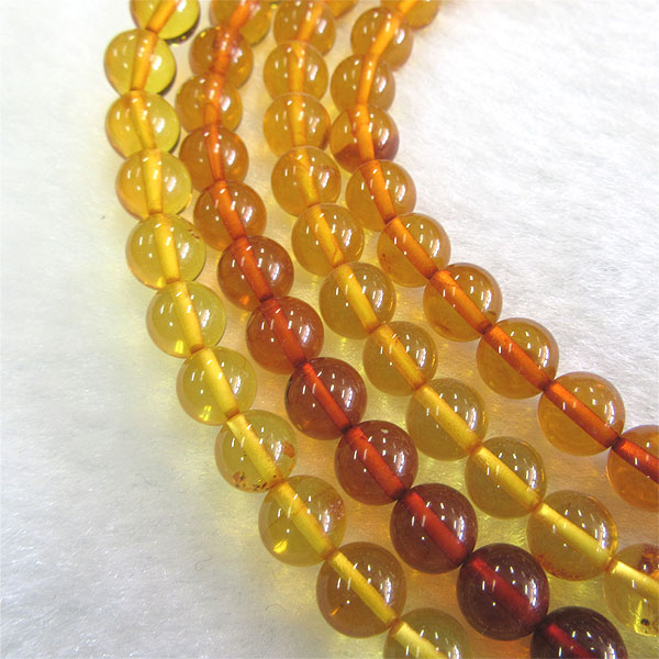 【メール便対応】アンバー8ミリ(最高級)1粒売り バラ売り アンバー 琥珀 樹液 天然石 パワーストーン ハンドメイド