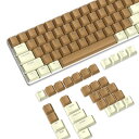 【10％OFF】ゲーミングキーキャップ 104 キー ABS コーヒーセット ダブルショット OEM プロファイル MX 構造 Cherry/Gateron/Kailh/Ote..