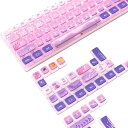 送料無料 ゲーミングキーキャップ キートップ PBT 半透明 昇華印刷 熱昇華 120キー 紫の海 フルキー対応 ASAプロファイル61/64/68/75/78...