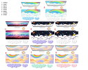 【送料無料】ATTACK SHARK ラージマウスパッド リストレストセット大型マウスパッド ハンドレスト レーザー&光学式マウス対応 ゲーミングマウスパッド キーボードパッド 800mm×300mm×3mm 安定したラバー素材 雲状手首クッション パソコンクッションセット キーボード用(2)
