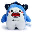 【送料無料】ATTACK SHARK ぬいぐるみ おまちゃ ふわふわ もこもこ 動物 サメ サイズ10*10*13 リュックサックにかけるでき 無臭 毛が抜けません 誕生日プレゼント 彼氏、子供、友達にギフト サメぬいぐるみ(2)