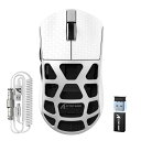 【送料無料】ATTACK SHARK X MAMBASNAKE R3 ゲーミングマウス マグネシウム合金 PAW3395 8000hz 46g 超軽量 2.4G...