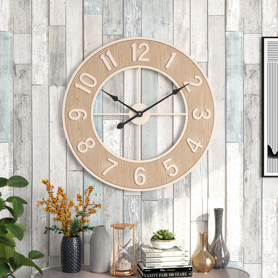 デザイン時計 壁掛時計 クロック 壁掛け時計 ウォールクロック レトロ 掛時計 アンティーク風 インテリア 見やすい 直径60cm 掛け時計 北欧 モダン シンプル 音がしない 静音 スイープムーブメント スタイリッシュ見やすい 子供部屋 新生活 一人暮らし(3)