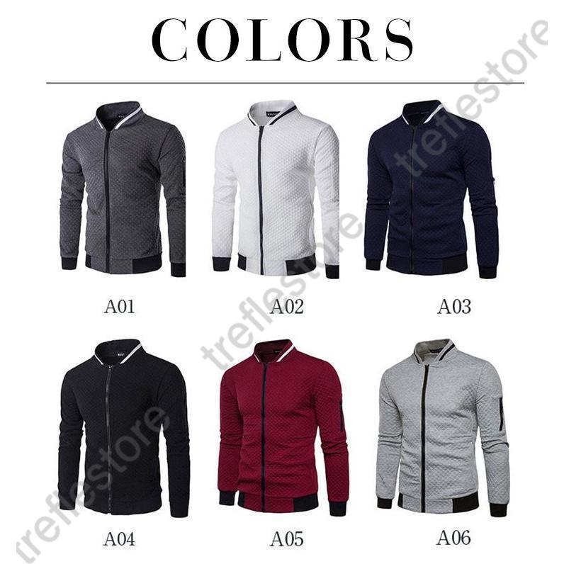 ゴルフウェア スタンドネック ゴルフジャケット 薄手 スポーツウェア ジップアップ アウター 長袖 パーカー 春秋冬 メンズ カジュアル