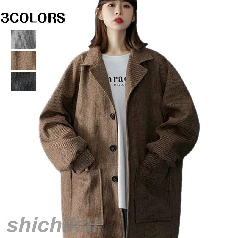 防寒 コート 20代 無地 アウター ミドル丈 冬物 秋冬 40代 ウール体型カバー ミディアム丈 トレンチコート レディース ジャケット 通勤 通学 ショート 30代 大きいサイズ 羽織り あったか コート 無地 ダブル コート