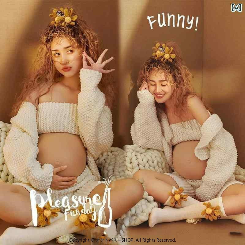 マタニティ フォト スカート 衣装 下着 ワンピース ドレス セクシー ガーゼ 白 アイテム フリーサイズ 黒 ママ スタジオ 服 撮影 おしゃれ ルームウェア ガウン 写真 ベージュ アート テーマ ファッション 妊婦