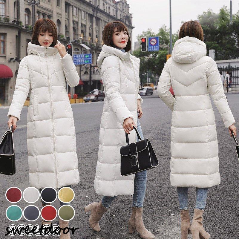 中綿コート 冬服 アウター ロング丈 レディース キルティングコート 冬 アウター オルチャコード 通勤 ベンチコート 防寒 厚手 ダウン..