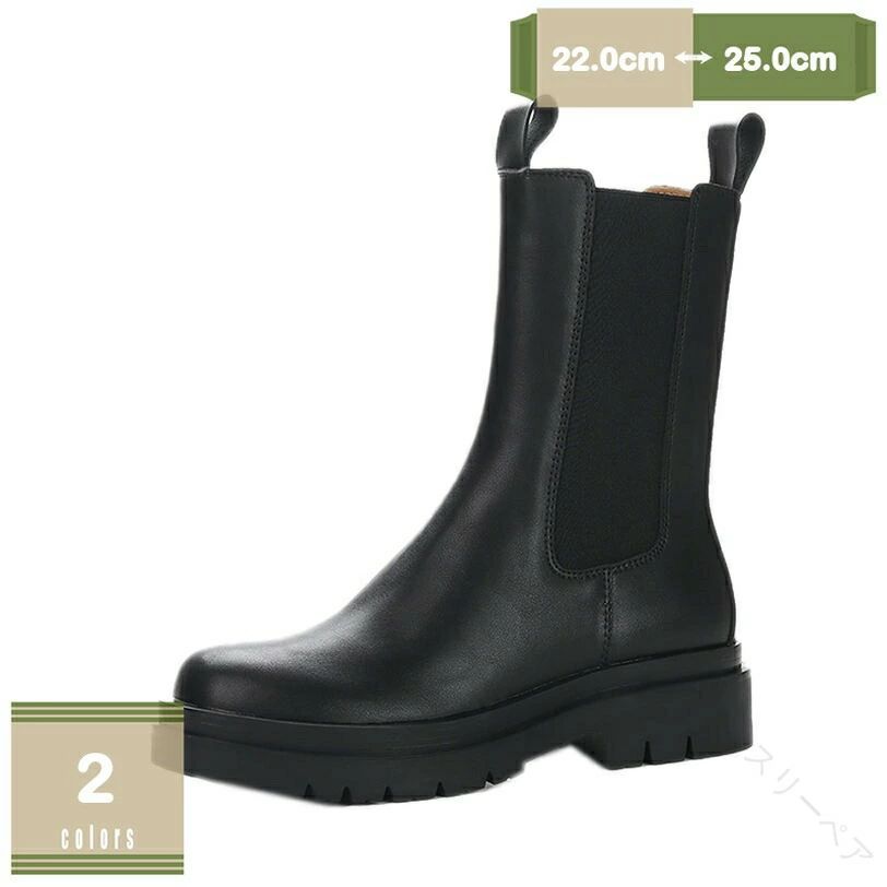 レディース 厚底靴 脚長効果 歩きやすい ハイカット お出かけ 厚底 チェルシーブーツ mysco 秋 サイドゴア おしゃれで快適な防寒仕様のトレンドシューズ 滑り止め ミドルブーツ 学生 ブラウン 冬用 ボア付き ラウンドトゥ アウトドア 黒 履きやすい 通勤通学 ショートブーツ