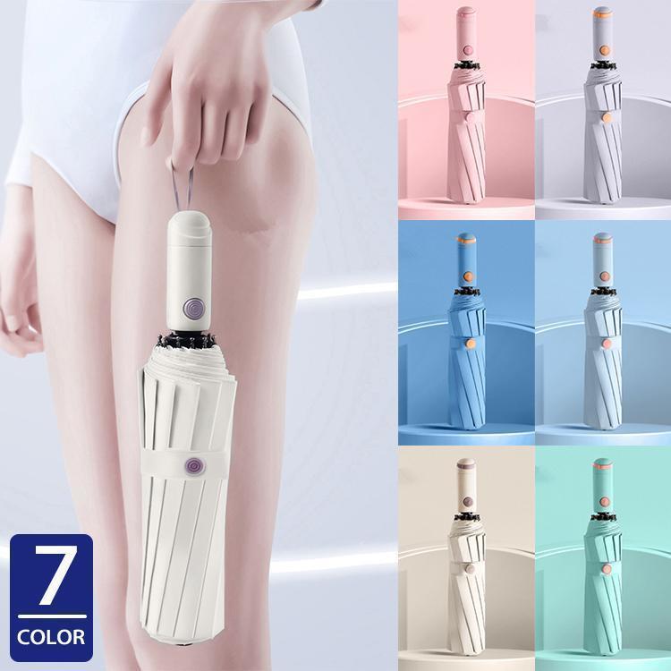 樂天商城 - 雨傘 レディース 紫外線カット 使いやすい おすすめ 晴雨兼用 コンパクト カラフル 折りたたみ傘 日傘 ワンタッチ おしゃれ 軽量 カラー豊富