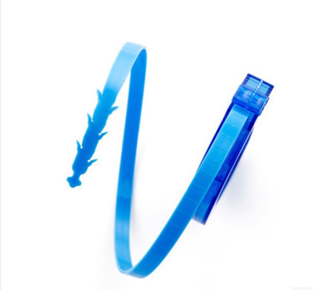 (ブルー) キッチンパイプ浚渫器パイプ伸縮浚渫器フック下水道トイレ浚渫器シンク防止クリーンフック60 g