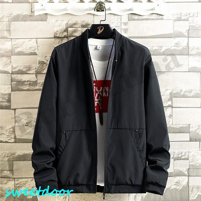 ジャンパー かっこいい 撥水 ライトアウター ミリタリー ブルゾン メンズ 防風 長袖