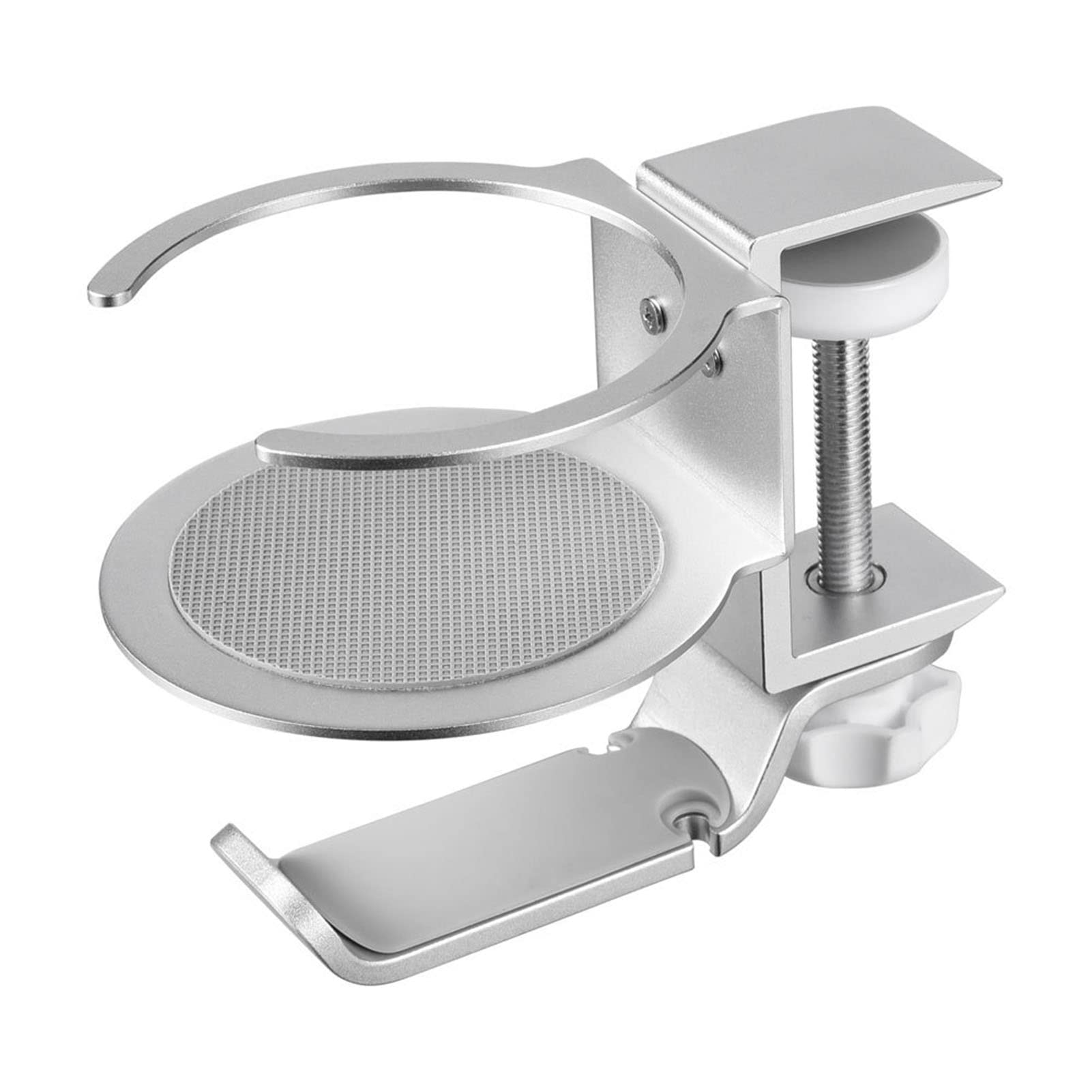 360度回転式 デスクヘッドホン ゲーミングヘッドセット デスクカップホルダー 内径72mm 収納 スタンド ..