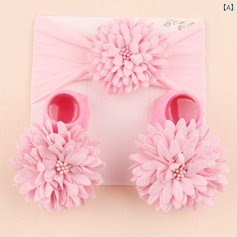 ・カテゴリ: 髪飾り・種類: ヘッドバンドセット・素材: 布・製法: ニット・柄: 花柄・スタイル: 欧米・対象年齢: 0-3歳・カテゴリ: 髪飾り・種類: ヘッドバンドセット・素材: 布・製法: ニット・柄: 花柄・スタイル: 欧米・対象...