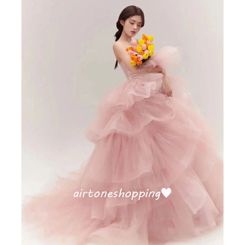 送料無料 イブニングドレス ロングドレス ビスチェドレス ピンク ブルー チュール ドレス 姫系 お姫様 発表会ドレス 演奏会ドレス 演出..