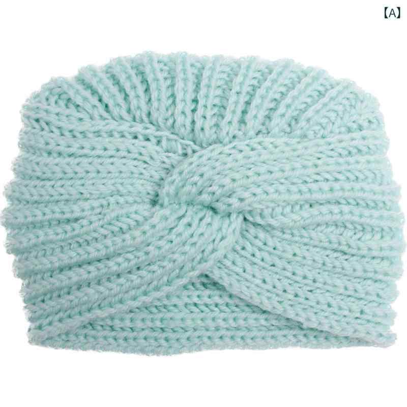 帽子 ベビー 男の子 女の子 ニット 暖か 毛糸 キャンディカラー ピンク ミントグリーン ブラック UVカ..