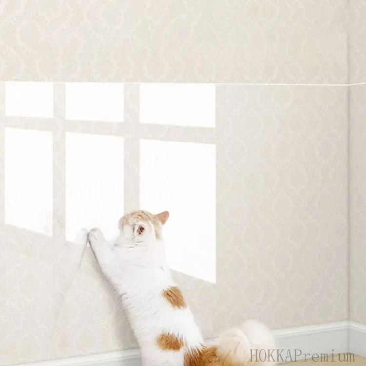 【送料無料】ソファーマッ 引っ掻き傷 爪とぎ防止シート ソファー 猫つめとぎ防止ステッカー ビニール製 爪研ぎ防止テープ 爪とぎ防止シート [3]