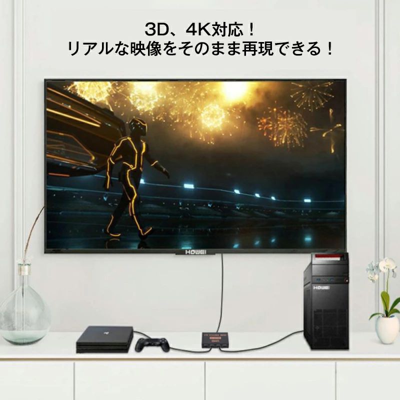 PC���� TV 3D iPhone��iPad��HDMI��³�� 1.4 HDMI 1.0 DVI CTS1.4a HDMI1.4a 3����1���� ʬ�� ʬ�� AV���ش� �����å��㡼 �ϥ� �ƥ�� HDMI���ͥ��� �ڤ��ؤ� ���ص� �����ץ� ʬ�۴� ���� ���쥯���� HDMI���� ��⥳���դ� HDMI���ش�