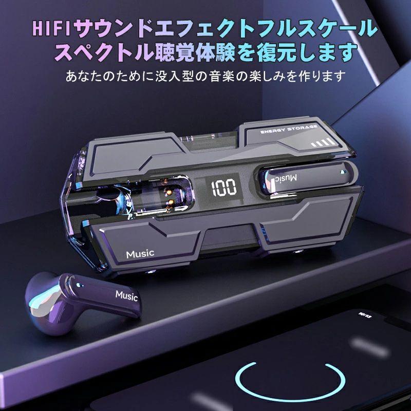 10%OFF ゲームイヤホン ワイヤレスイヤホン ワイヤレス イヤホン 完全ワイヤレスイ...