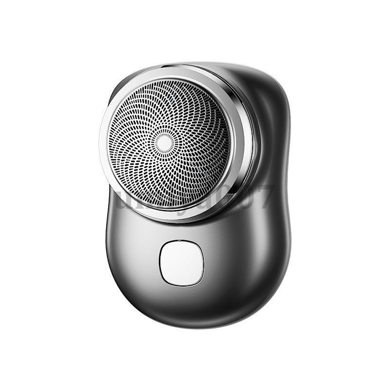 軽量 6枚刃 コンパクト mini メンズシェーバー ミニ 髭剃り 充電式 シェーバー 電気髭剃り USB充電 出 旅行 小型 回転式 - 2