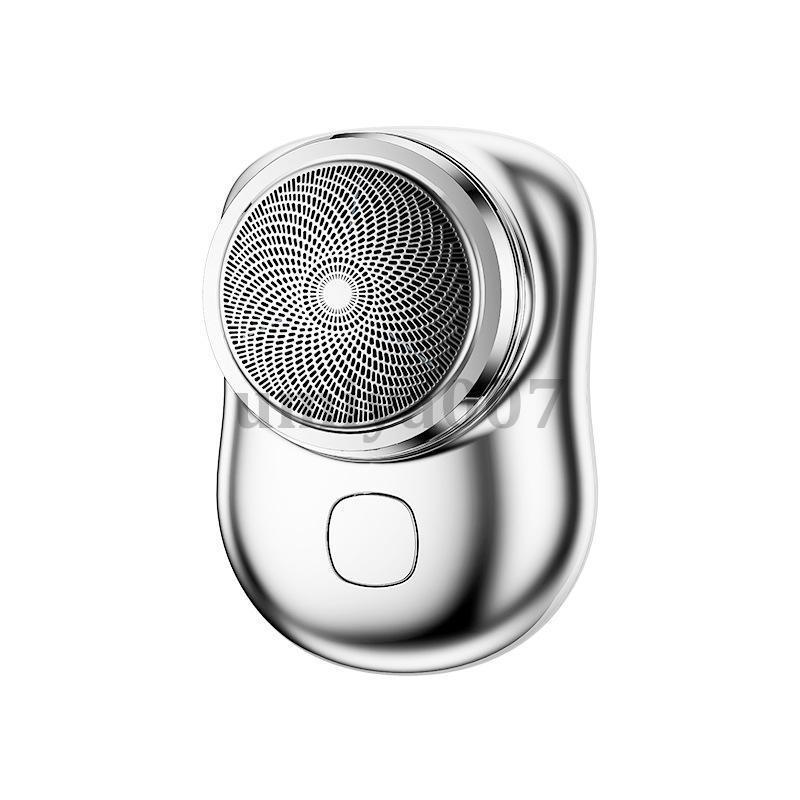 軽量 6枚刃 コンパクト mini メンズシェーバー ミニ 髭剃り 充電式 シェーバー 電気髭剃り USB充電 出 旅行 小型 回転式 - 3