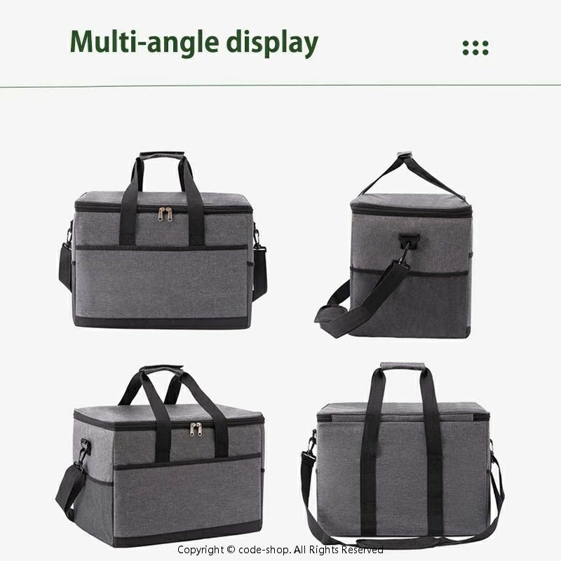 保温バッグ 保冷バッグ 35L クーラーボックス クーラーバッグ おしゃれ 折りたたみ BOX 大きい 軽量 保冷 保温 運動会 テーブル ピクニック キャンプ用品 ロールテーブル BBQ アルミ 用品 釣り ソフトクーラー バーベキュー 大容量 worldteach-10067951 WORLD TEACH サンプル画像2