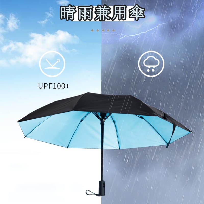 WORLD TEACHの熱中症対策 折り畳み傘 日傘 扇風機付き日傘 晴雨兼用傘 ファンで涼むゴルフ傘 USB充電式 UVカット99％遮光 8本骨高強度グラスファイバー 耐風撥水 おしゃれ 人気 雨傘 紫外線対策 熱中症対策通勤 通学 スポーツ観戦 長時間の外出に 2307｜アングル2