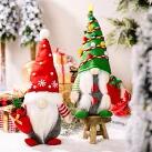 2025 クリスマス オーナメント サンタクロース 顔のない人形 ノーム ルドルフ人形 クリスマス オーナメント デコレーション