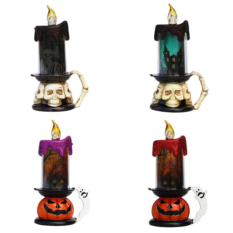 【ハロウィーン用品 】コンパクトでちらつき機能があり、シンプルでありながら実用的で、パーティーに斬新な視覚的印象を与えます。ledキャンドルライト 【スカルパンプキンキャンドルライト】 鮮やかで美しい外観のled電子キャンドルランプ、電子キャンドルライト 【装飾ライト 】素材で作られ、精巧な仕上がりで、 で環境に優しい、ハロウィーン用のライト 【ハロウィーンの頭蓋骨のカボチャのledライト】 ledキャンドルは本物のキャンドルとは異なり、火災関連の事故を心配する必要はありません。頭蓋骨のカボチャの装飾ライト 【スカルパンプキンledキャンドルライト 】テーブルやレストラン、自宅や庭、ハロウィーンパーティー、フェスティバルの装飾、ハロウィーン用品などに置くことができます ◇お客様都合によるキャンセル（商品発送前） ご注文から30分以内は、理由の有無を問わず購入履歴からキャンセルすることが可能です。 なお、当店では、ご注文から30分以上過ぎた場合、お客様都合によるキャンセルは承っておりません。 あらかじめご了承ください。 ◇ 配送方法について ◇ ※ 発送後のキャンセル・送付先の変更はできません。 ※ 届かない場合や、転居による紛失に関しての補償は一切ありません。 ご注文前に、送付先に誤りがないか、部屋番号抜け等がないかを必ずご確認ください。 ※ 長期不在・表札がない・表札や郵便受けに書かれたお名前がご注文者のお名前と異なる場合、 お届けができず自動的に返送となる場合がございます。 返送された場合、返送・再配達にかかる送料はお客様負担となります。ご了承ください。 ◇ 注意事項 ◇ ※ ご利用のモニターによって、実物とすこし異なる色に表示される場合がございます。 ※ 全商品、北海道・沖縄・離島は別途 送料が掛かります。 ※ ラッピング対応しておりませんので、ご了承ください。 ※輸入品の為予告なくパッケージや仕様が多少変更される場合があります。 ご了承ください。