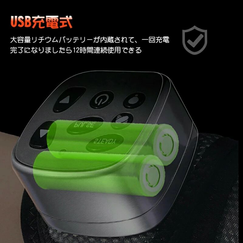WORLD TEACHのハンドケア コードレス ハンド 器 手 指 エア 温熱 手のひら 手の甲 スマホ疲れ 健康 家電 グッズ 父の日 ストレス解消 指圧 プレゼントギフト｜アングル3