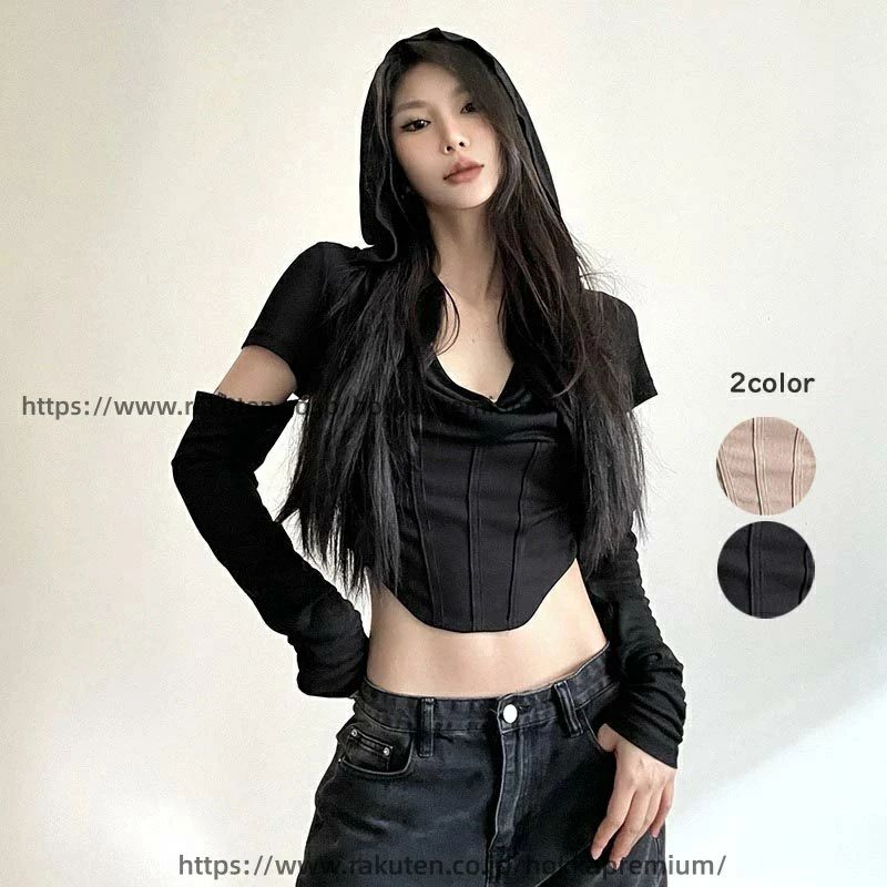 韓国ファッション ストリート系 ヒップホップ 韓国 レディース カットソー ガール...