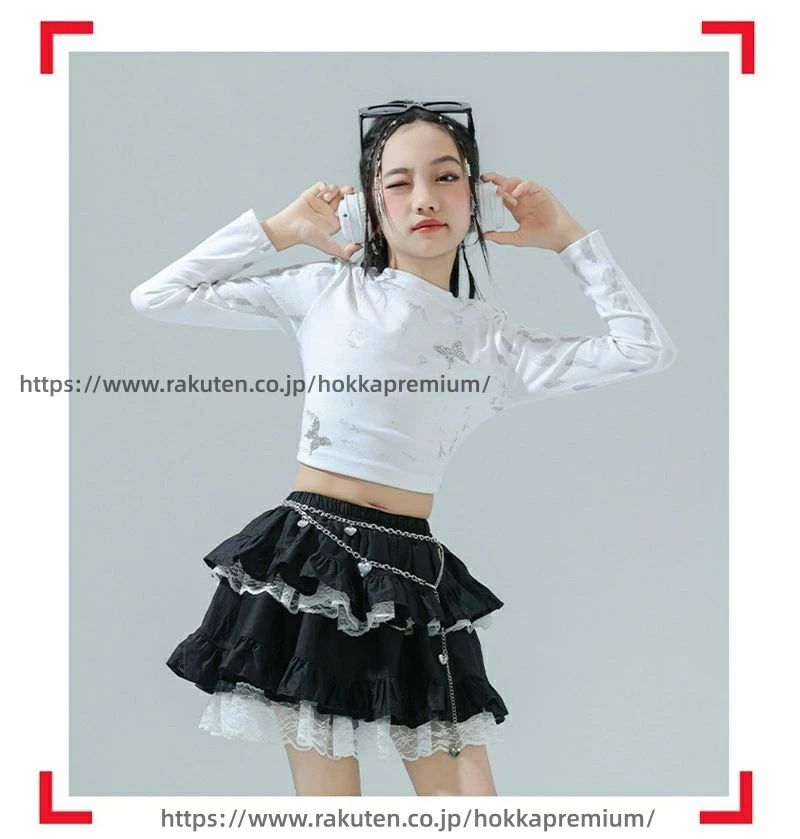 女の子 セットアップ jazz スカート トップス タンクトップ チアガール ヒップホップ k-pop 韓国 ダンス衣装 ジャズ ガールズ 2点セット