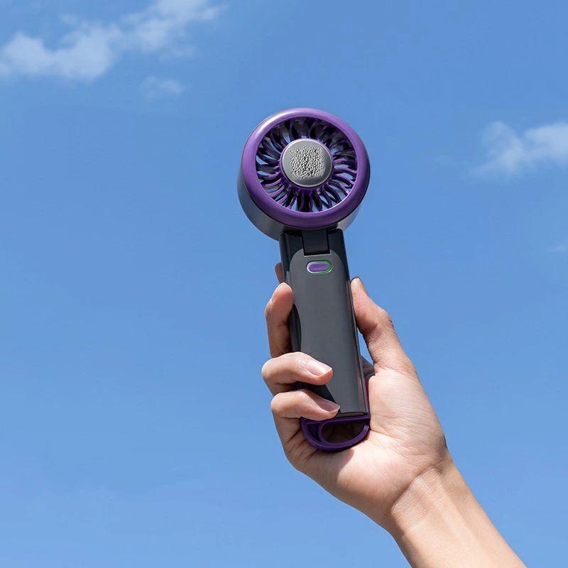 ハンディファン 冷却プレート【2025最新モデル＆瞬間冷却】手持ち扇風機 冷却−19℃ ハンディ 扇風機 静..