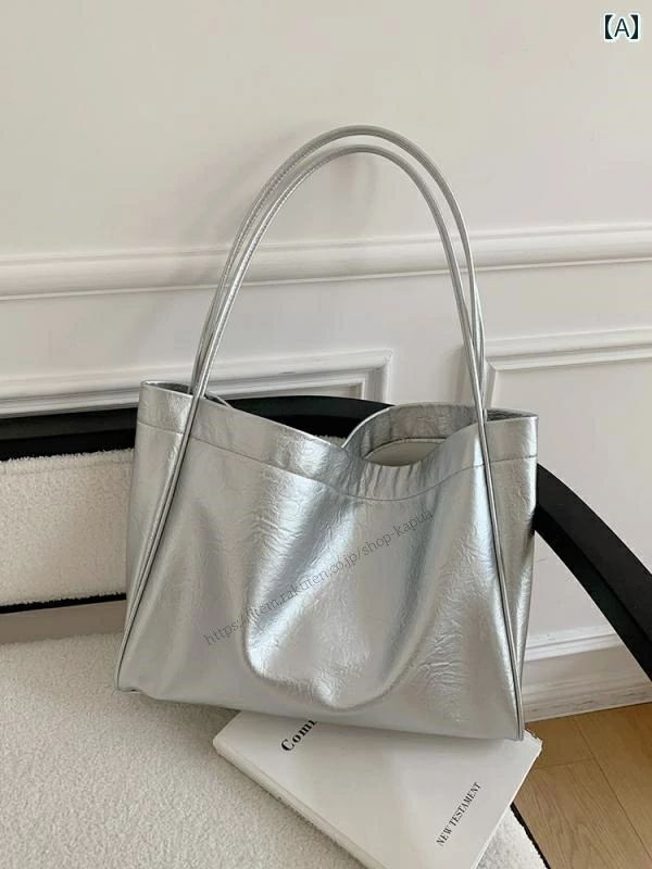 【送料無料】レディース バッグ 普段使い レトロ大容量 韓国 トレンディ トート ショルダー 通勤