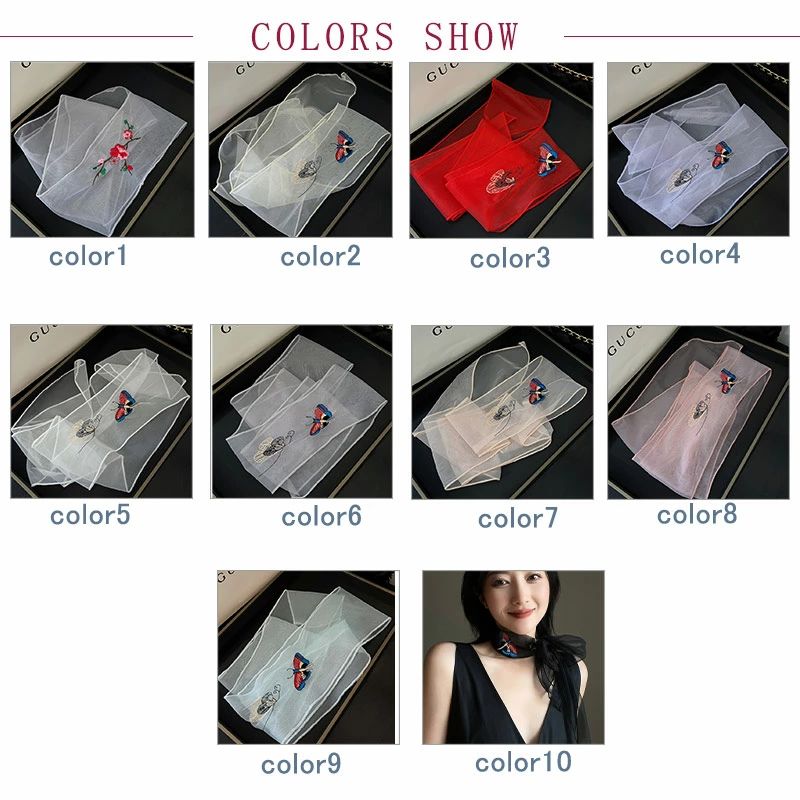 【送料無料】紫外線防止 日焼け防止 梅 蝶 首巻 長スカーフ 母の日 ロングスカーフ ネックウォーム ス..