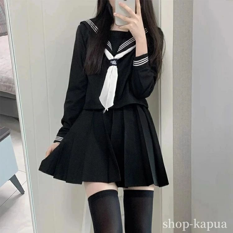 【送料無料】上下セット コスプレ 3点セット 女子高校 セーラー服 大きいサイズあり 半袖 スカート 文化祭 女子高生 スクール ミニスカート