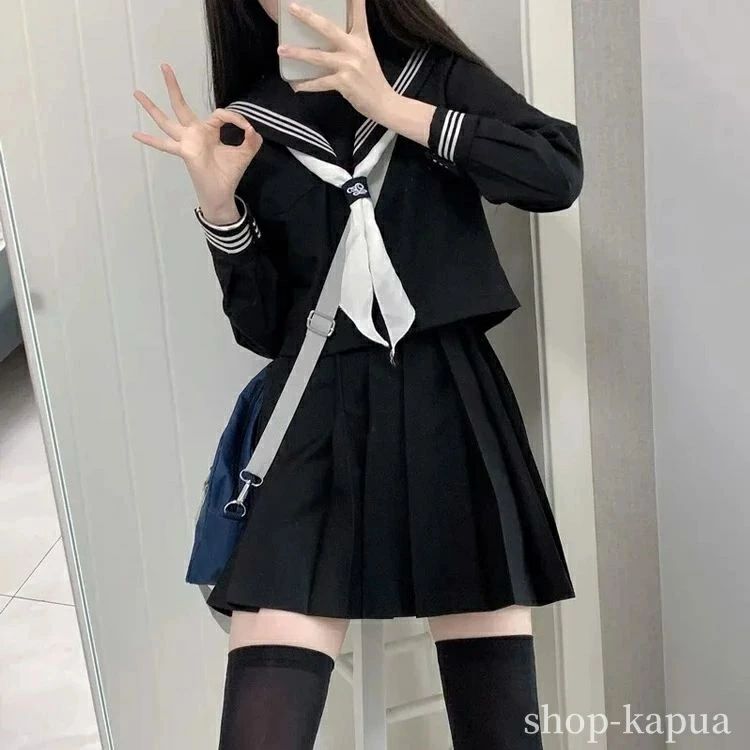 【送料無料】上下セット コスプレ 3点セット 女子高校 セーラー服 大きいサイズあり 半袖 スカート 文化祭 女子高生 スクール ミニスカート