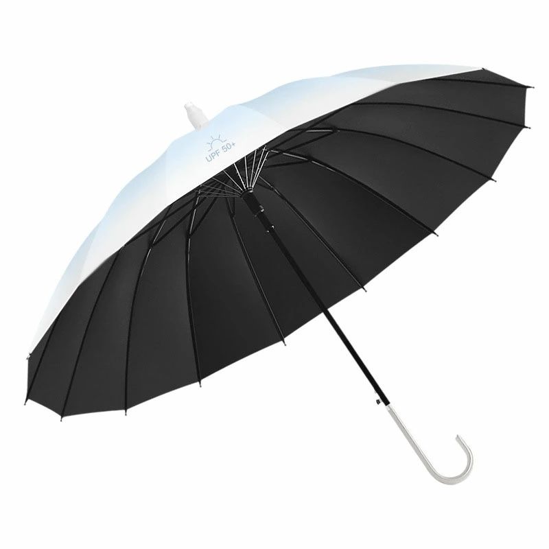 傘 レディース メンズ 長傘 おしゃれ かさ 雨傘 UVカット 超撥水 オーロラ 傘 グラデーション ゆめかわ 雨晴兼用 雨天兼用かわいい 直径105cm 収納カバー付き 中学生 高校生