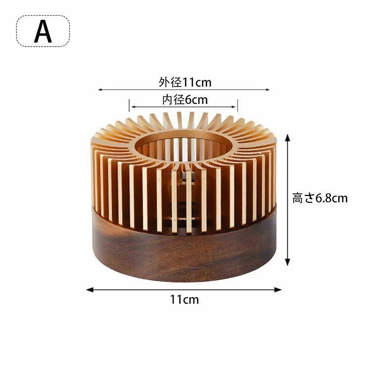 ティーポットウォーマー 癒し キャンドルウォーマー キャンドルスタンド 保温 ティーウォーマー ティーポット おしゃれ(4)