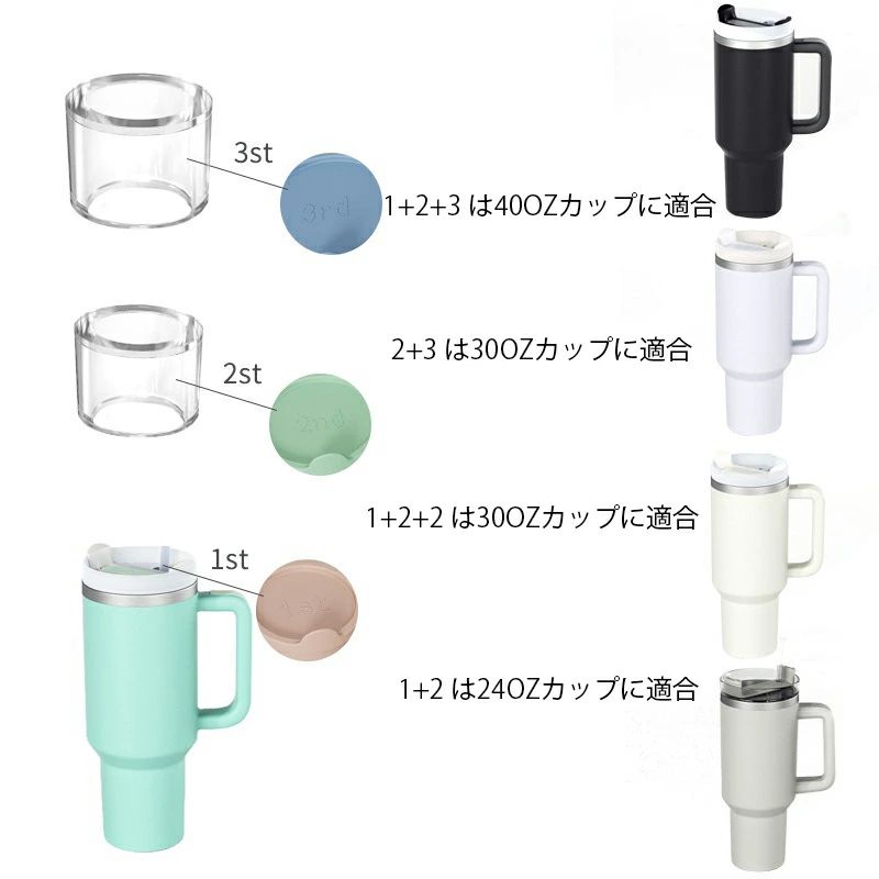 タンブラー/ジョッキ/大きな杯対応 シリコン製 溶けにくい 製氷皿 コーヒー 製氷器 漏れ防止 シリコンモールド ジュース 取り出しやすい アイストレー 蓋付き 超ビッグサイズ 容器 冷凍保存 夏休み ビール ケース 家庭用 製氷機 中空 氷 円筒形 3