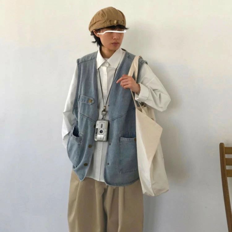 セットアップ カジュアル おしゃれ 3点セット タンクトップ 秋 スウェット オーバーサイズ 上下セット 春夏 シャツ 体型カバー メンズ ゆったり ワイドパンツ ビッグ テーパードパンツ