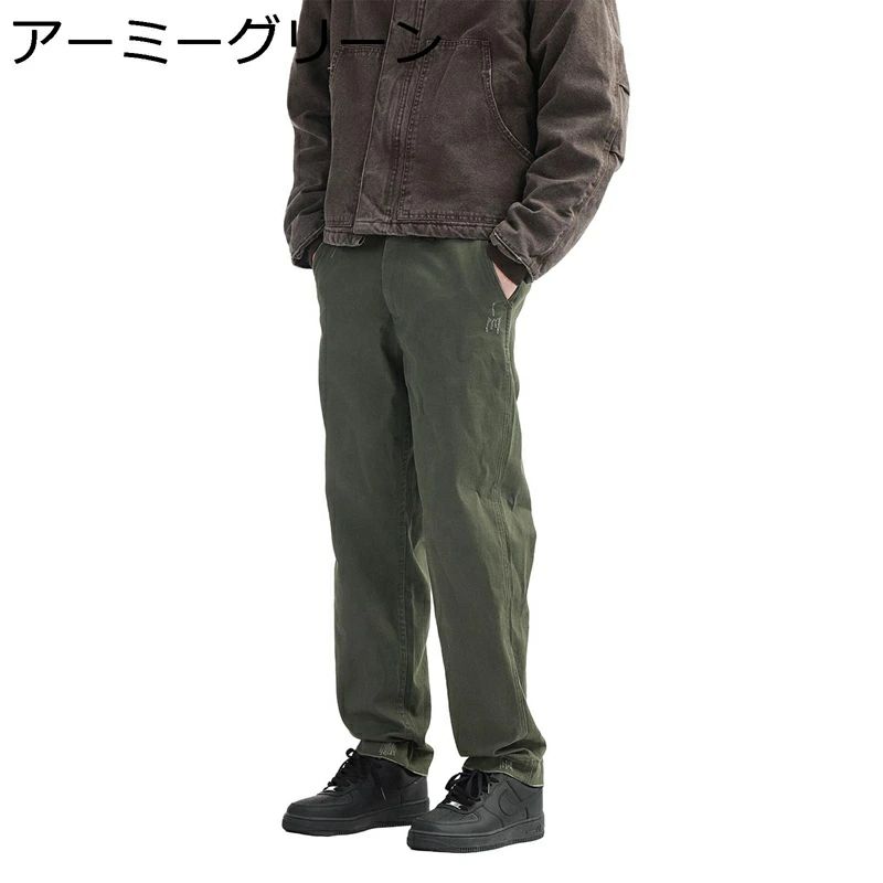 ハイストリート アウトドア カーゴパンツ ルーズ ゆったり ストレート 通気 カジュ...