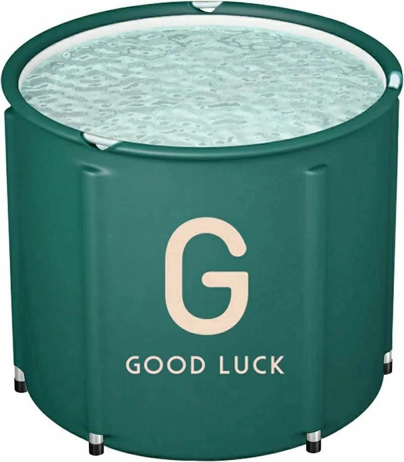 ポータブルバスタブ 露天風呂 コンパクト 折り畳み浴槽 ビニールプール おうちプール ポータブル浴槽・お風呂 浸かれ 折りたたみ ポータブルバスタブ (80*68cm)