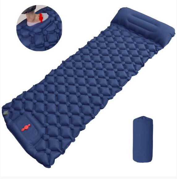 エアーマット キャンプ マット 車中泊マット 足踏み式 無限連結可能 キャンプ エアーマット 災害マット キャンプ用品 テントマット 車中泊 厚手 軽量 コンパクト 防水防潮 持ち運び便利 簡単収納 収納袋付き