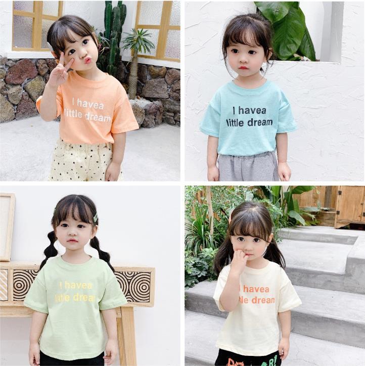 半袖tシャツ キッズ i have a little dream ロゴ ベビー服 子供服 キッズ服 男の子...