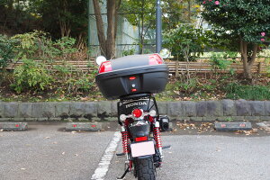 楽天市場 モンキー125用リアキャリア 48リッターリアボックスセット バイクパーツのワールドウォーク