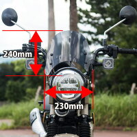 CT125ハンターカブ用メーターバイザークリア/スモーク
