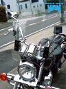 1年保証付 メンテナンスクロス付!GN125HS 汎用大型スクリーン バイザー シールド 風防 防寒 クリア スモーク WW製 ワールドウォーク あす楽