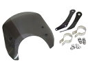 1年保証付 メンテナンスクロス付!送料無料 スポーツスター用メーターバイザー ws-24スクリーン スモーク クリア ショート シールド 風防 バイク ワールド...