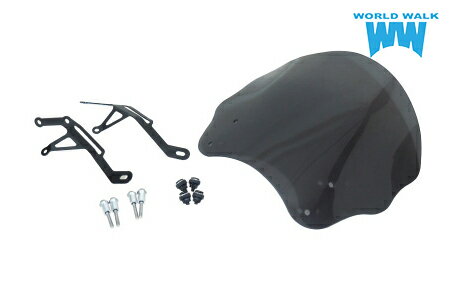 訳あり ホンダ CB125R/CB250R用 メーターバイザー ws-31mミドル ウィンドスクリーン クリア スモーク ウインドシールド 風防 ウインドプロテ...