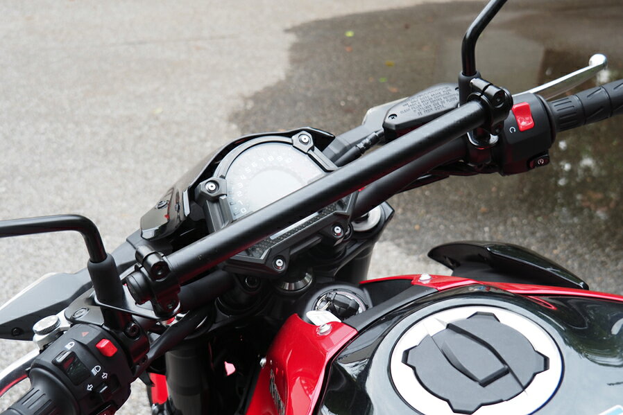 国産 1年保証付 マルチガジェットマウントバー Z900用 スマホ ホルダー 取付 ナビマウント アクセサリーバー メーター上 マルチバー worldwalk-10010028 バイクパーツのワールドウォーク サンプル画像3